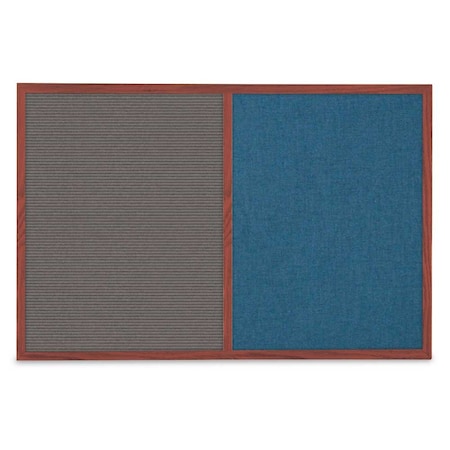 Slim Style Indoor Enclosed Corkboard,36